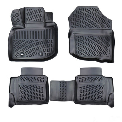 Гумени стелки RizLine съвместими с Honda City (2009-2013)