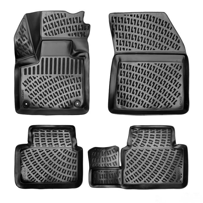 Гумени стелки RizLine съвместими с Peugeot 5008 (2017+)