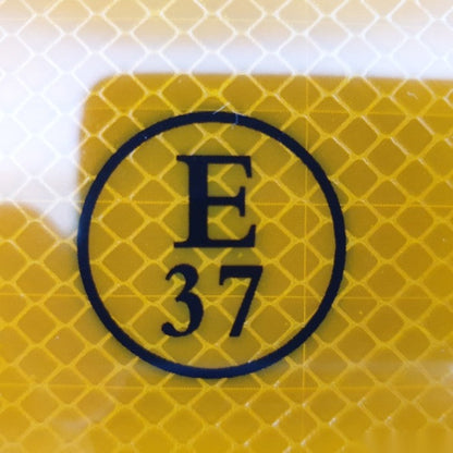 Лепенка Е37 3М 1710 светлоотразителна 2бр/к-т.