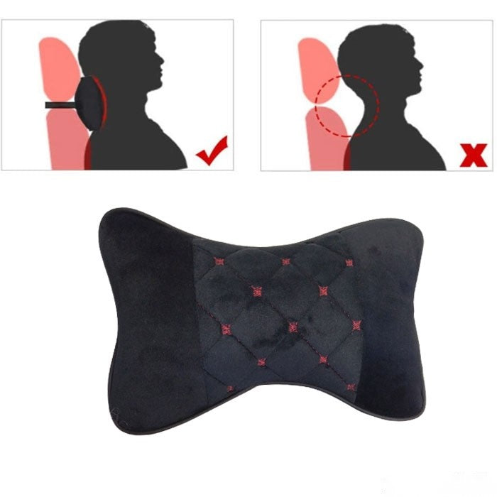 Възглавница за врат PA01 - 2 БР/К-Т - ЧЕРНО