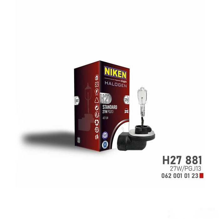 Крушка NIKEN - H27W/2 (881) 27W 12V