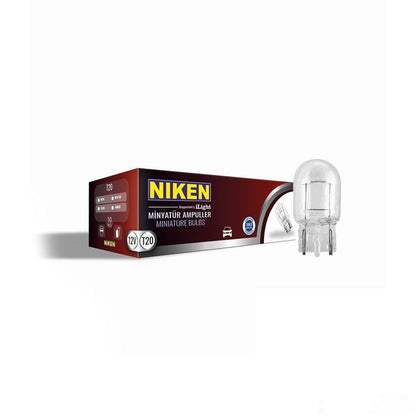 Крушки NIKEN Т20 21W - 12V 10 БР/КУТИЯ