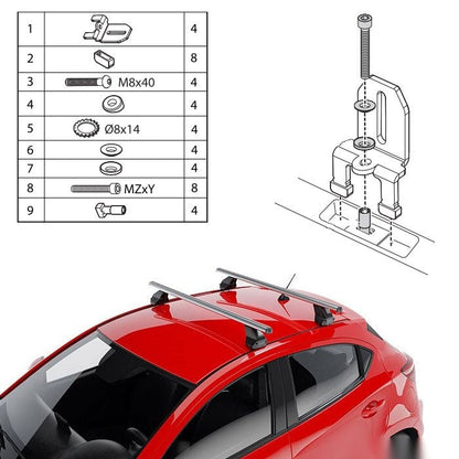 ЗАХВАТ ЗА ТАВАН ДЕЛТА FIX206FP - 1062