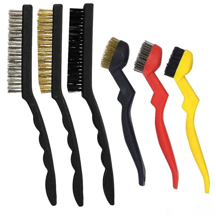 Четки 255 найлон/месинг/нераждавейка 6 бр/К-т