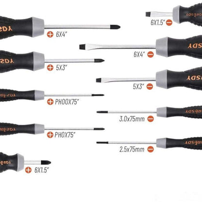 Отвертки със стойка SDY-94301/252 - 21БР/К-Т