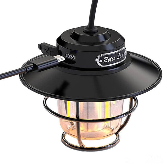 Лампа за къмпинг LY15/185 12V с кабел за зареждане