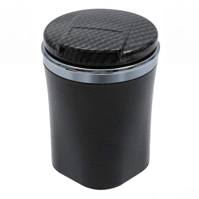 Пепелник за автомобил с диод HT-852/278 - карбонов капак