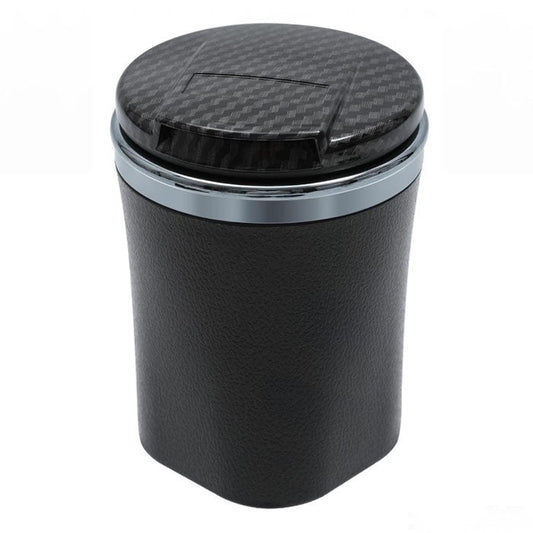 Пепелник за автомобил с диод HT-852/278 - карбонов капак