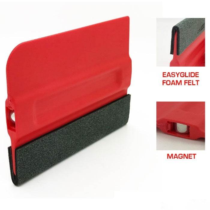 ШПАТУЛА С МАГНИТ PG63 - ЧЕРВЕНА