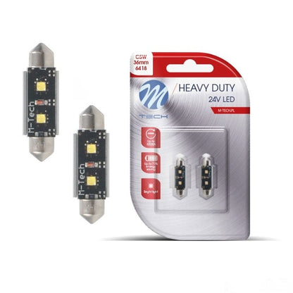 Диодни Крушки 24V Канбъс - LB9813W 36мм