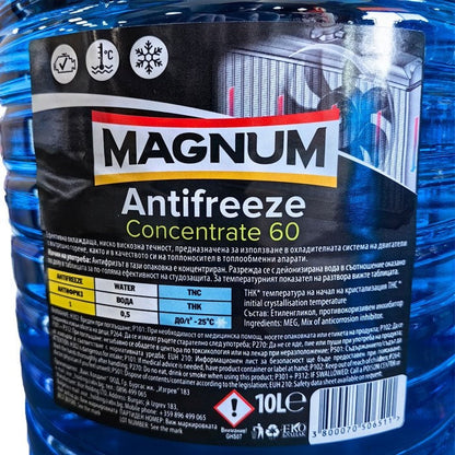 Антифриз MAGNUM 10л. - 60ºC