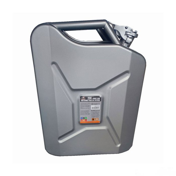 Метална туба за гориво - 20L Сива