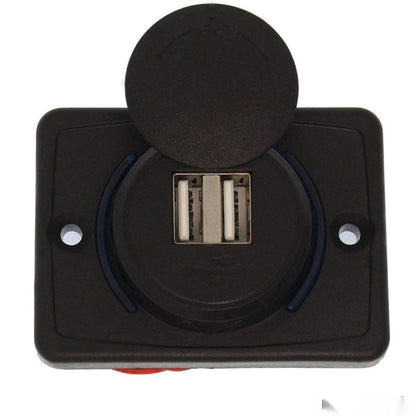 ДВОЕН USB ПОРТ 12-24V - W05237