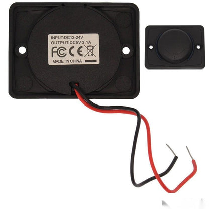 ДВОЕН USB ПОРТ 12-24V - W05237