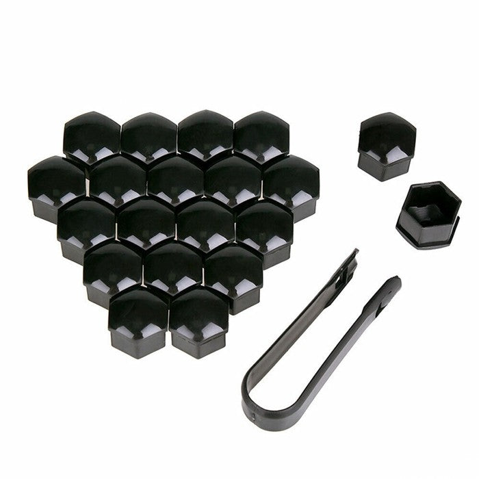 Капачки за болтове на джантите PA25-21“ 20 БР/К-Т - ЧЕРНО