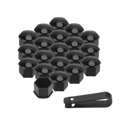 Капачки за болтове на джантите PA25-21“ 20 БР/К-Т - ЧЕРНО