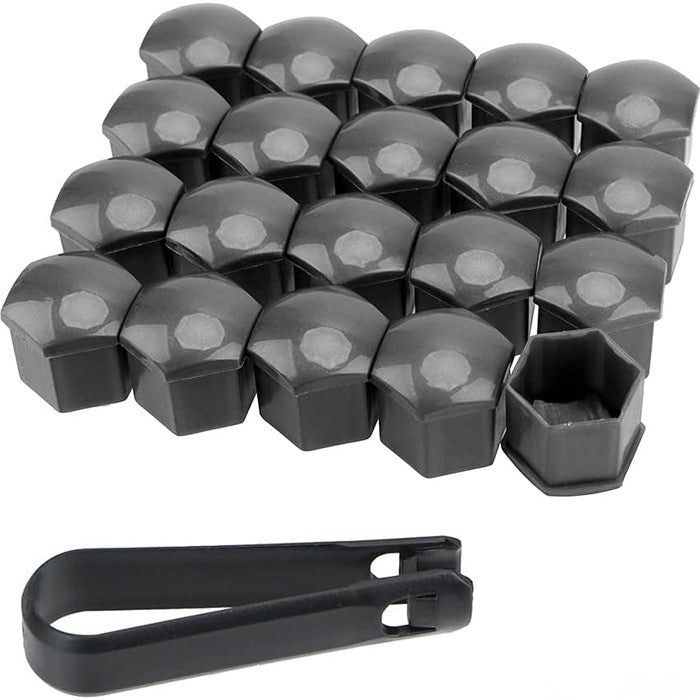 Капачки за болтове на джантите PA25-19“ 20 БР/К-Т - ГРАФИТ