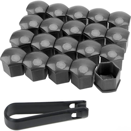 Капачки за болтове на джантите PA25-19“ 20 БР/К-Т - ГРАФИТ