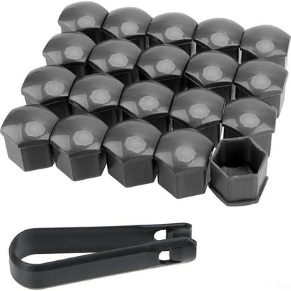 Капачки за болтове на джантите PA25-21“ 20 БР/К-Т - ГРАФИТ