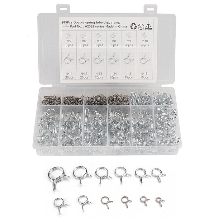 Скоба за маркуч 285бр / кутия