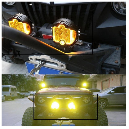 Халоген с мигач 16СМ - КРЪГЪЛ - PG31