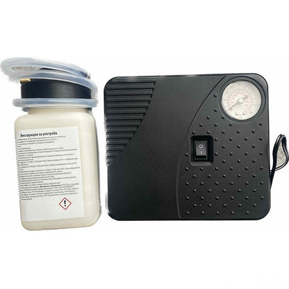 Компресор за гуми с лепило - 60700 - 12V