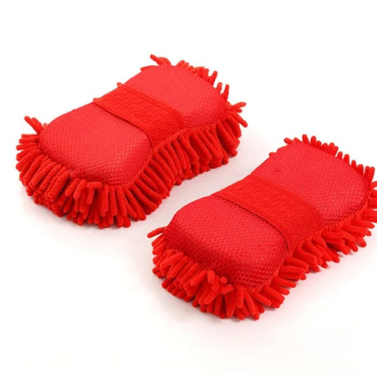 Микрофибърна гъба СМ07 - ЧЕРВЕНА