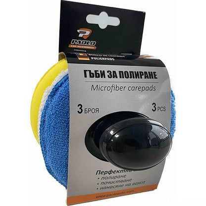 Гъба апликатор за вакси и лакове 10073 с държач