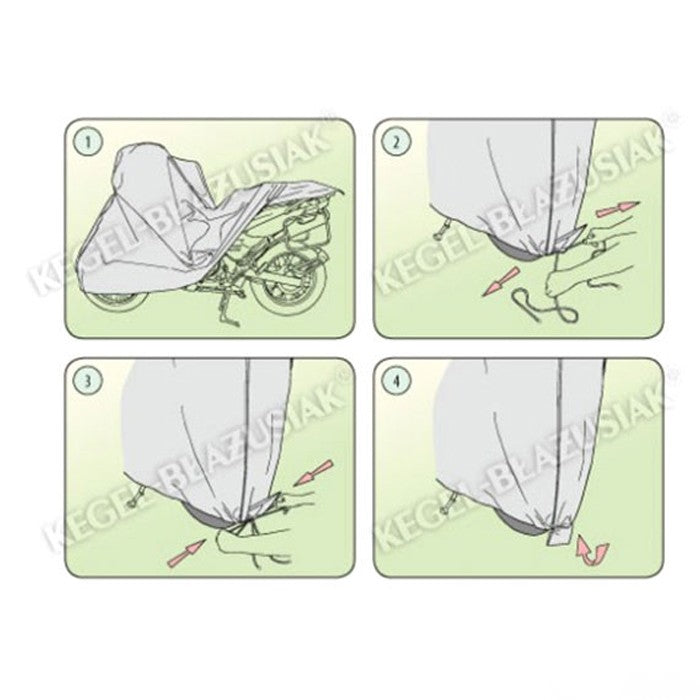 Покривало за мотор Kegel серия Basic размер XL сиво