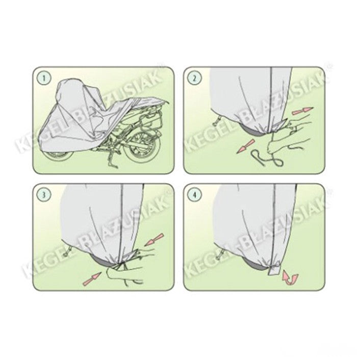 Покривало за мотор Kegel серия Basic размер L тип кутия сиво