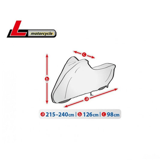 Покривало за мотор Kegel серия Basic размер L сиво