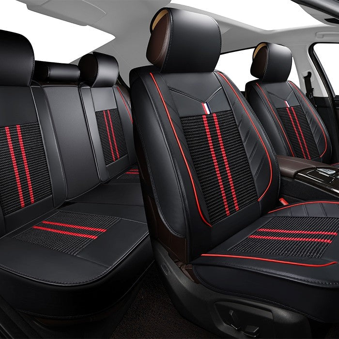 Тапицерия за МПС 1165 - 5 БР/К-Т Черно / Червено