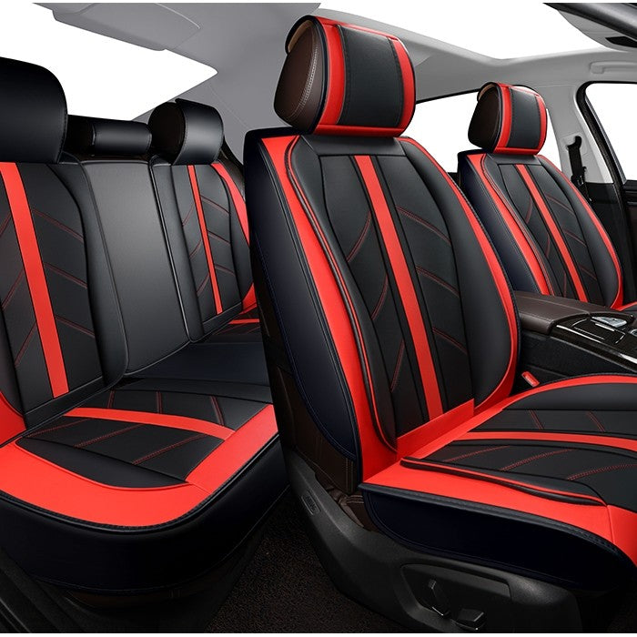 Тапицерия за МПС 1171 - 5 БР/К-Т  Червено / Черно