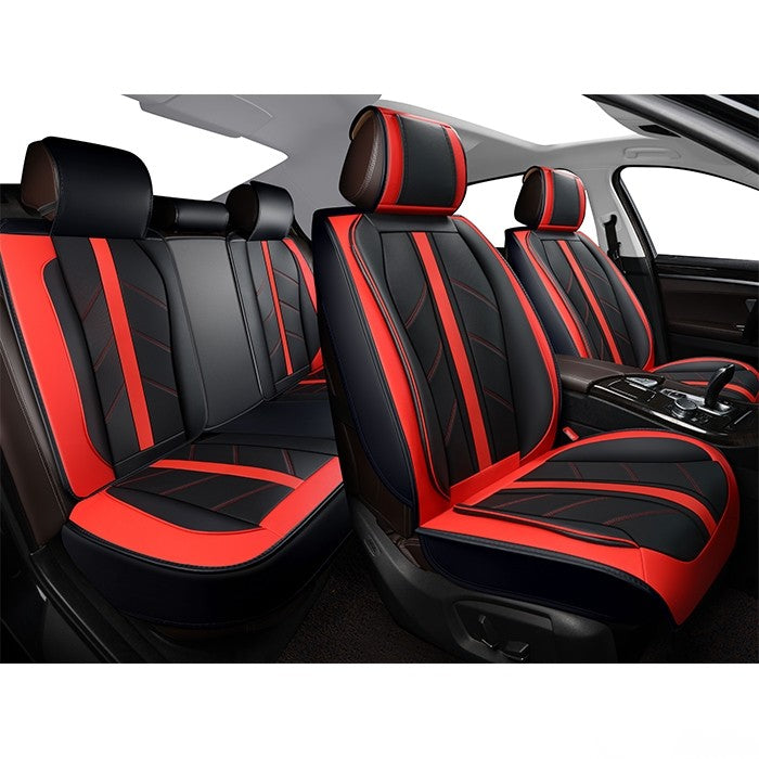 Тапицерия за МПС 1171 - 5 БР/К-Т  Червено / Черно