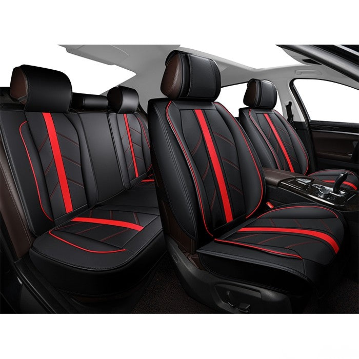 Тапицерия за МПС 1171 - 5 БР/К-Т Черно / Червено