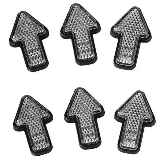 Светлоотразител РА583 - 6бр в к-т - Бели