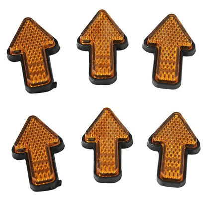 Светлоотразител РА583 - 6бр в к-т - Жълт