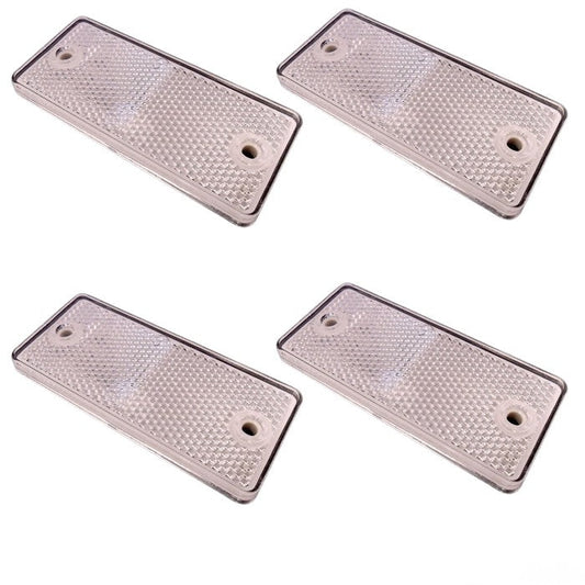 СВЕТЛООТРАЗИТЕЛИ 9032 4 БР/К-Т - БЕЛИ