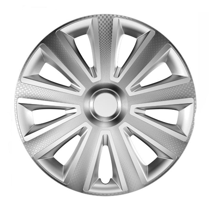 Тасове за джанти 14'' Versaco Carbon Aviator - Silver