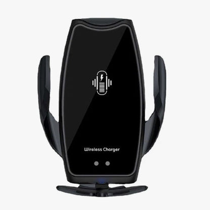 Поставка за телефон с Wireless Charger PG154 - Черна