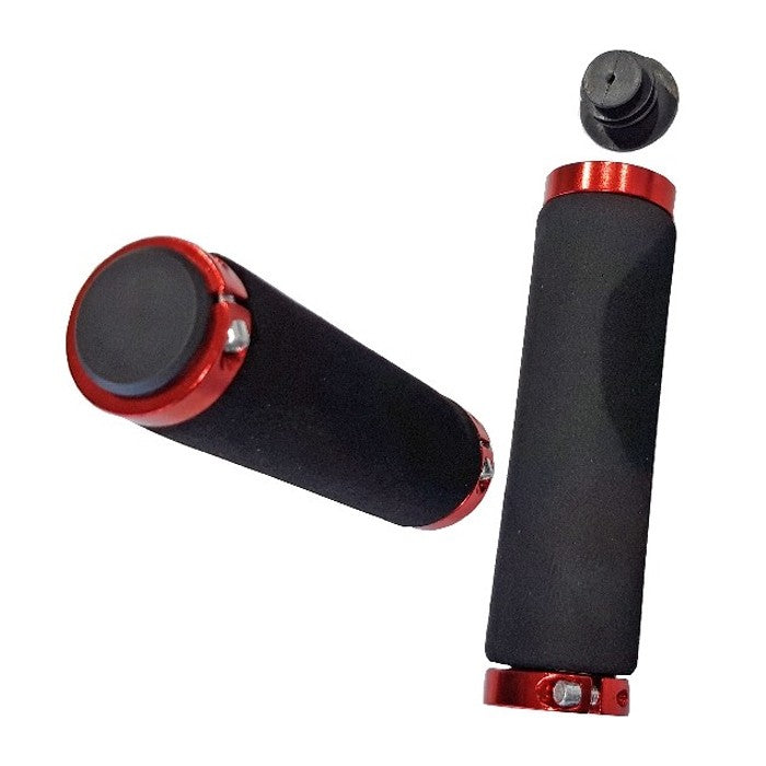 Дръжки за велосипед - 2389  - Червени