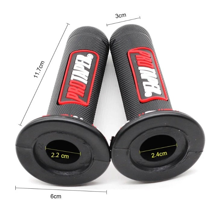 Дръжки за мотоциклет РА483 - 2бр / к-т - ЧЕРВЕН