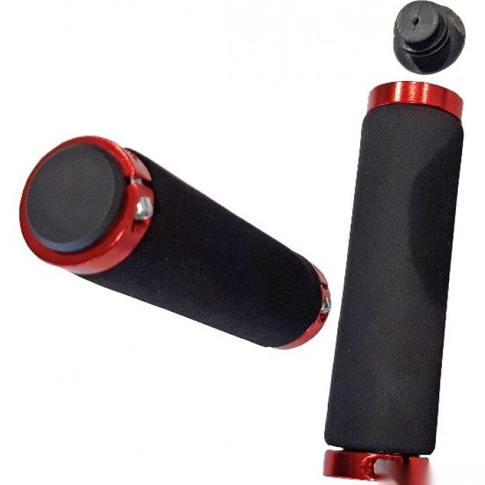 Дръжки за велосипед 2389 - 2бр / к-т - ЧЕРВЕНО