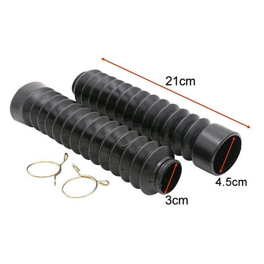 Прахоуловител за мотоциклет РА554 черно 2бр/к-т