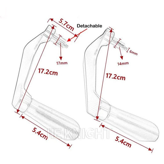 Предпазител за ръце РА550 - 2бр / к-т