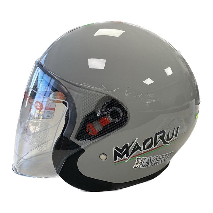 Каска за мотор - PA519 Сиво