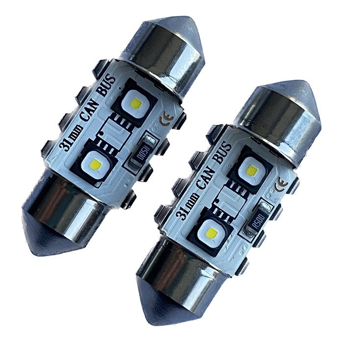 Диодни крушки CANBUS 12/24V - 3802 - 31мм - 2бр/к-т