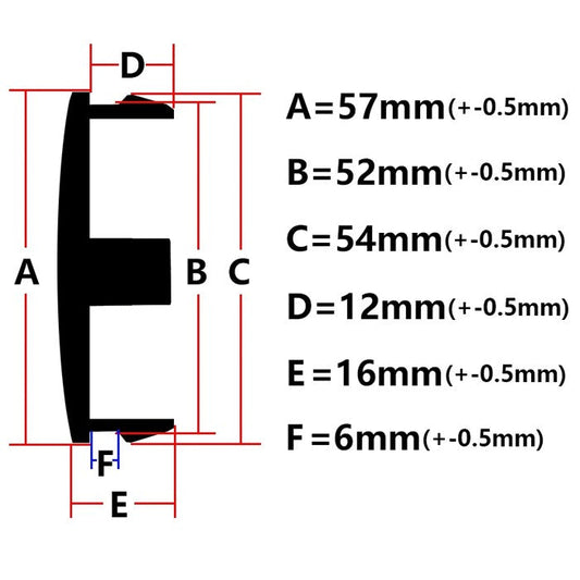 Капаче за Джанта PG230 SPORT 4 БР/К-Т - Сиво