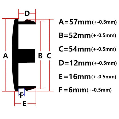 Капаче за Джанта PG231 Racing 4 БР/К-Т