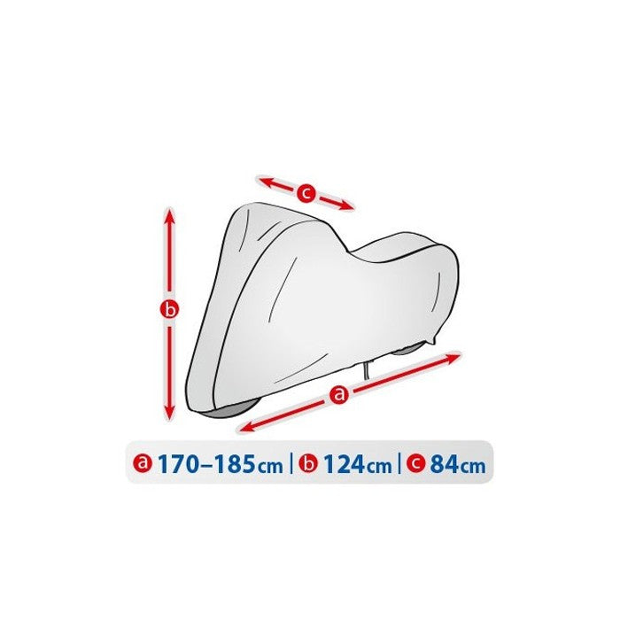 Покривало за Скутер Kegel серия Basic размер М сиво